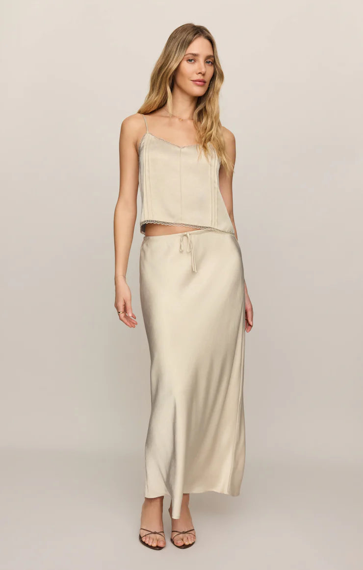 Viva Satin Tank – Cedar & Thread