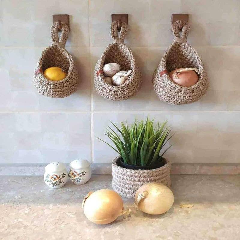 Natural Woven Storage Baskets