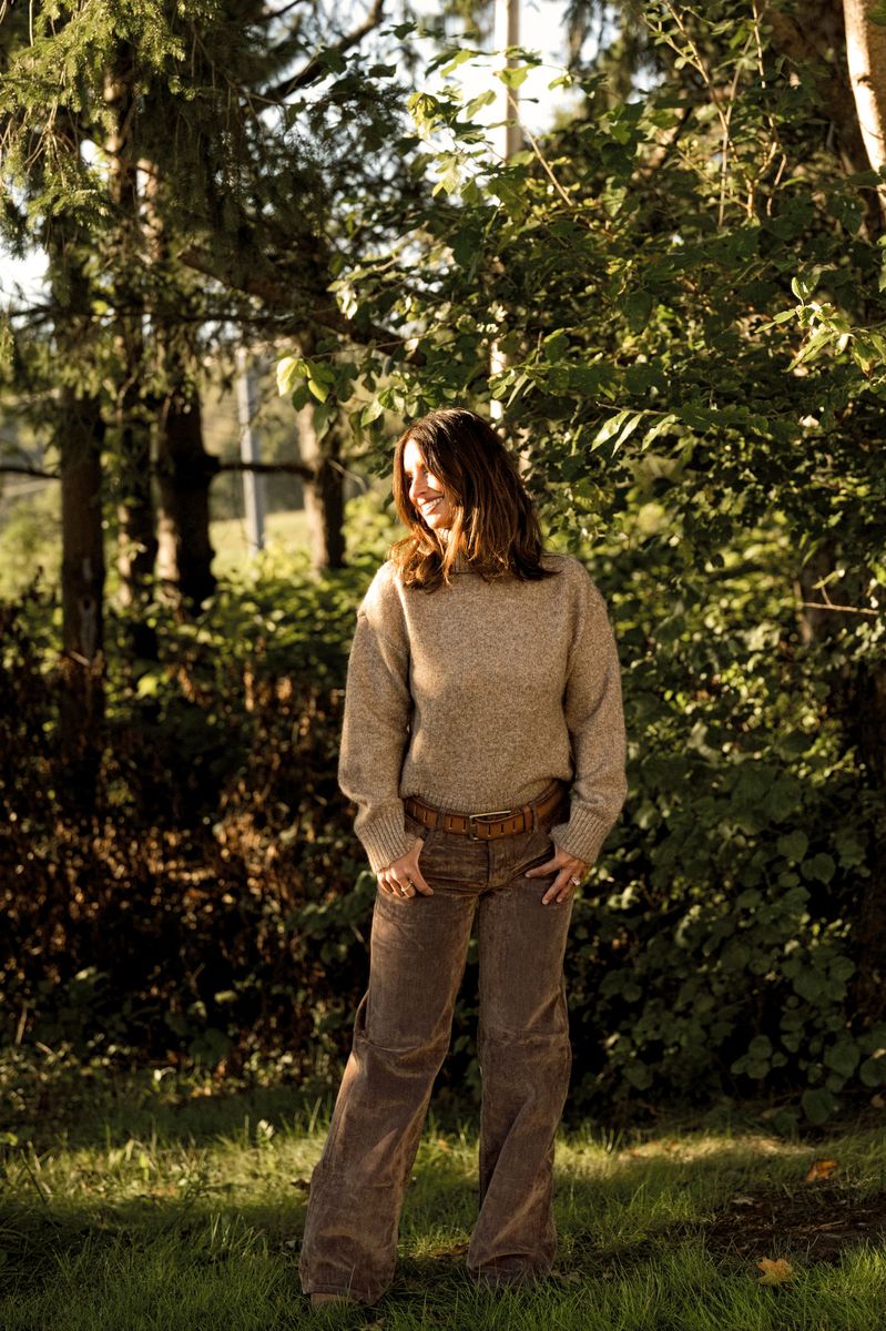 Sandstone Turtleneck Sweater