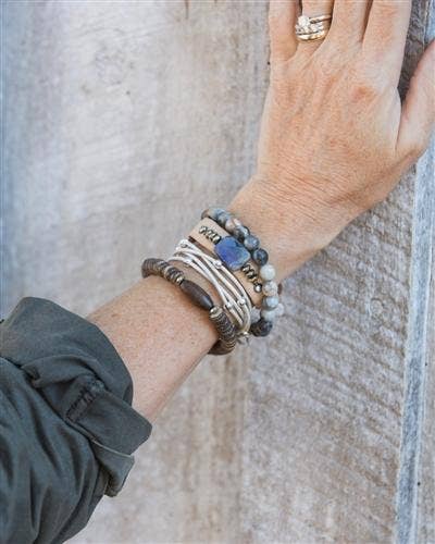 Double Leather Hook Wrap