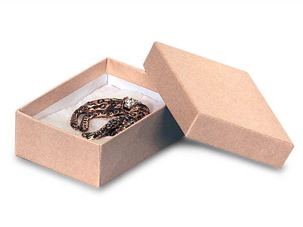 Brown Kraft Jewelry Gift Boxes