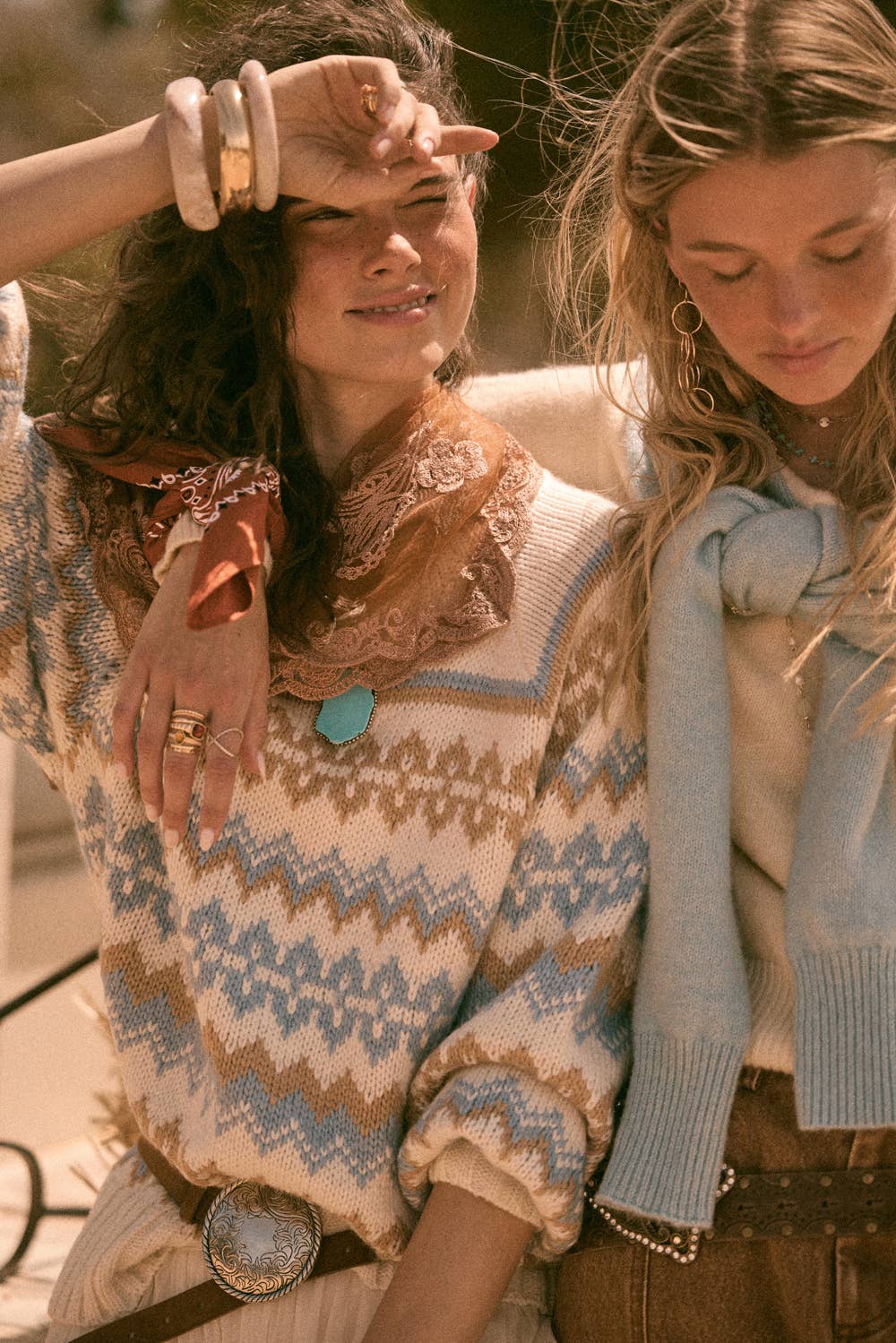 Fair Isle Knit Sweater