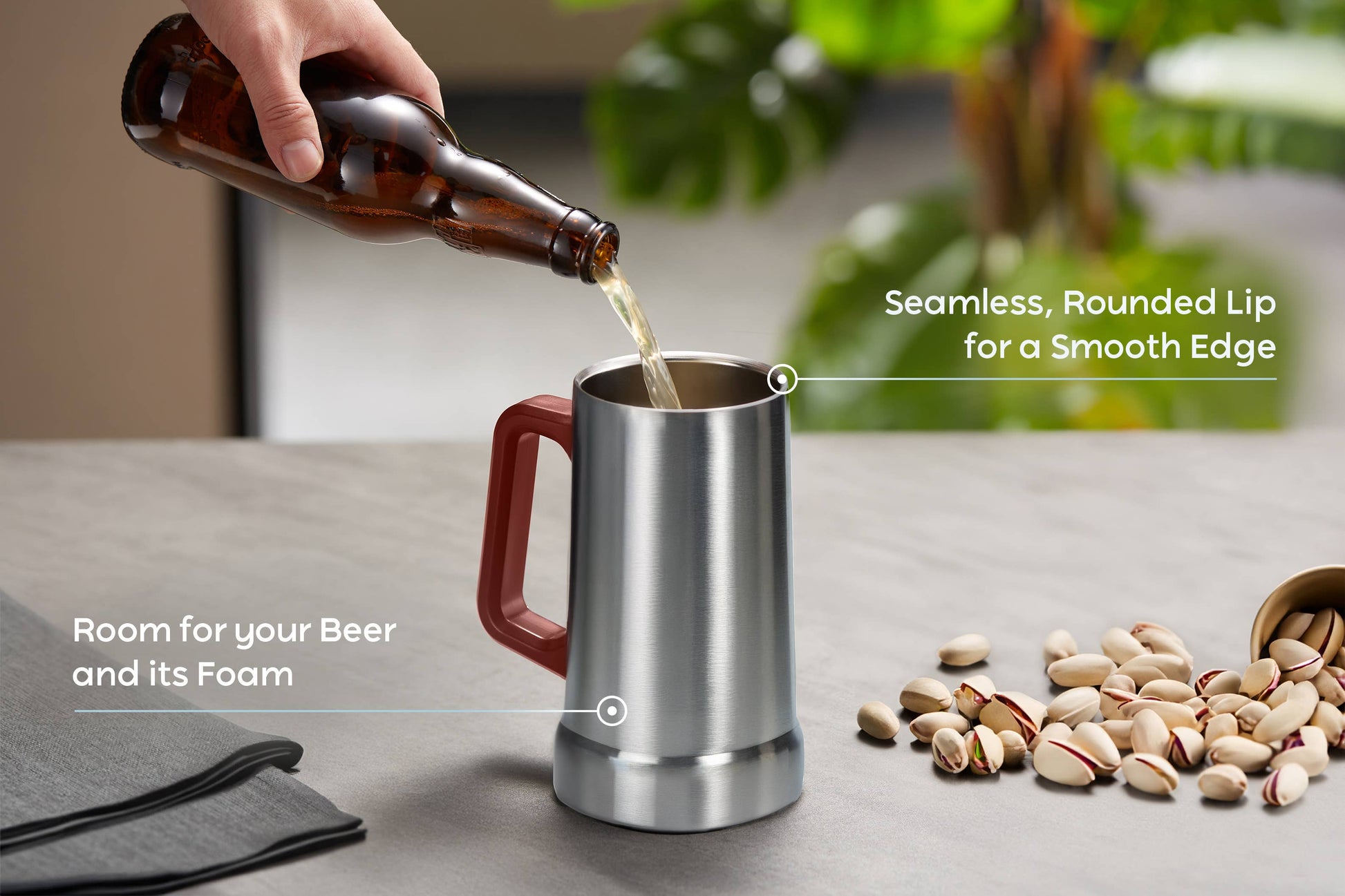 Kook Beer Stein, 23.7 oz