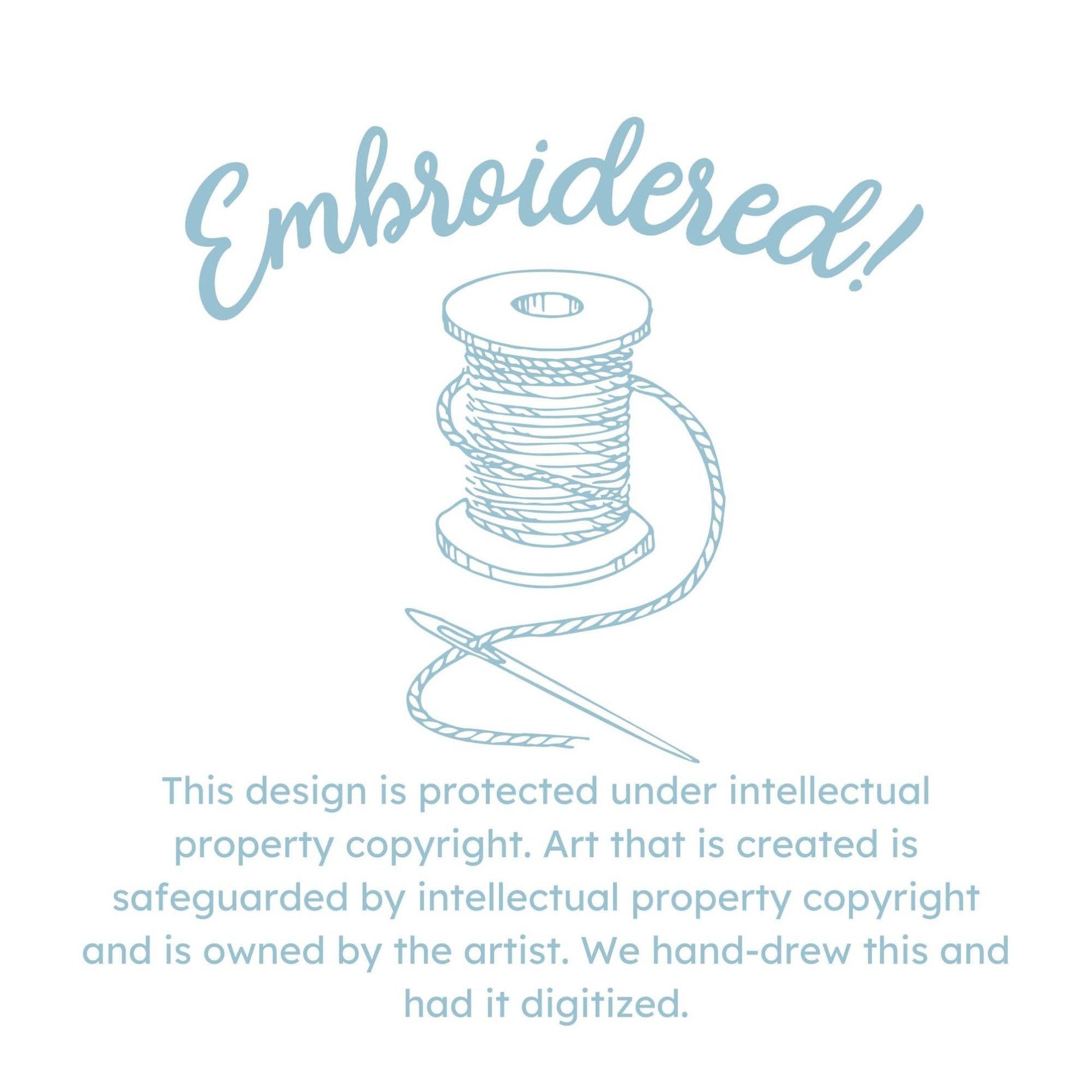 Embroidered USA Icons Comfort Colors Tank Top | 4th of July Americana