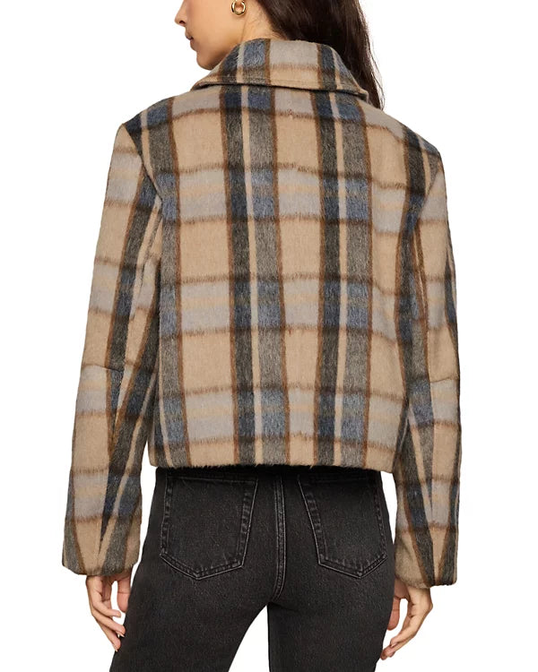 Z Supply Petra Plaid Shrunken Jacket