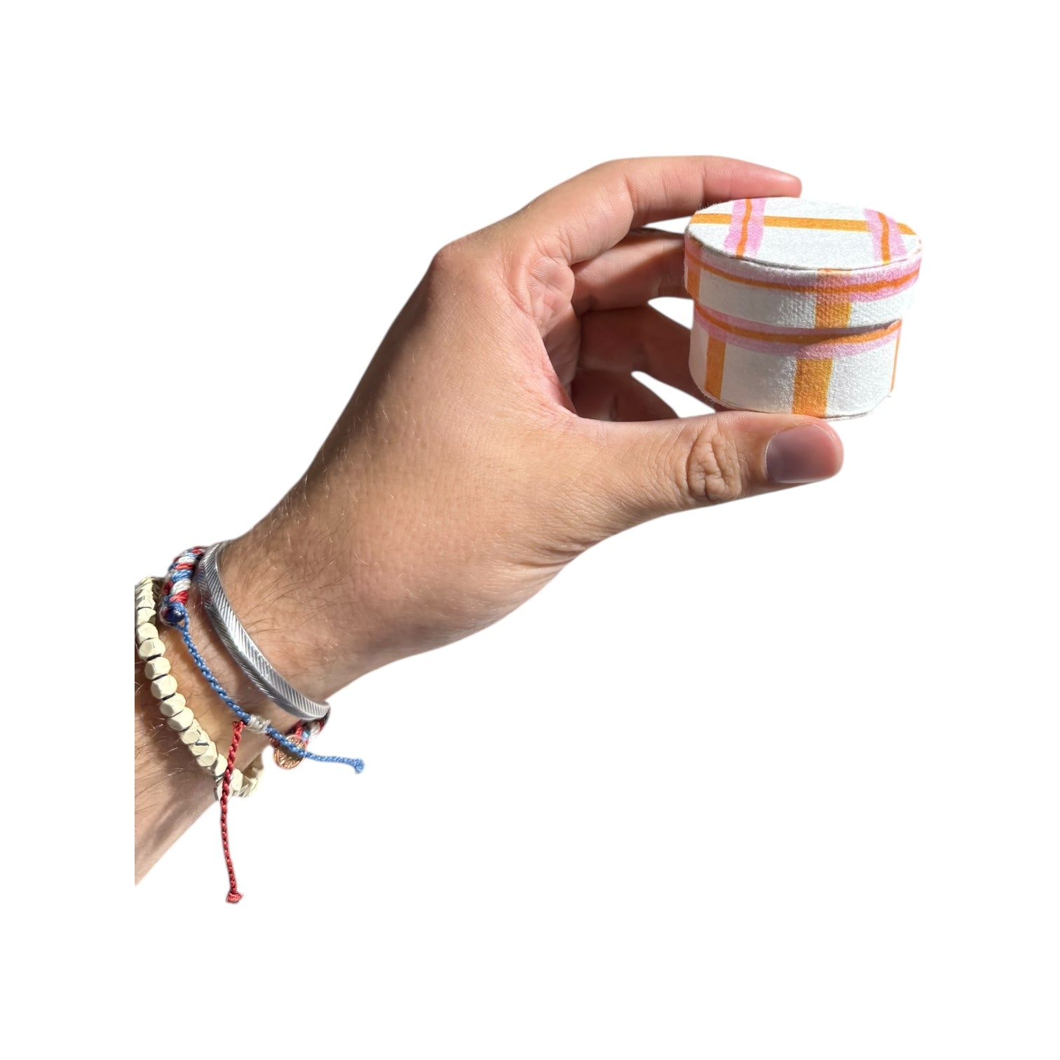 Round Handmade Recycled Paper Nesting Gift Boxes | 8 Sizes