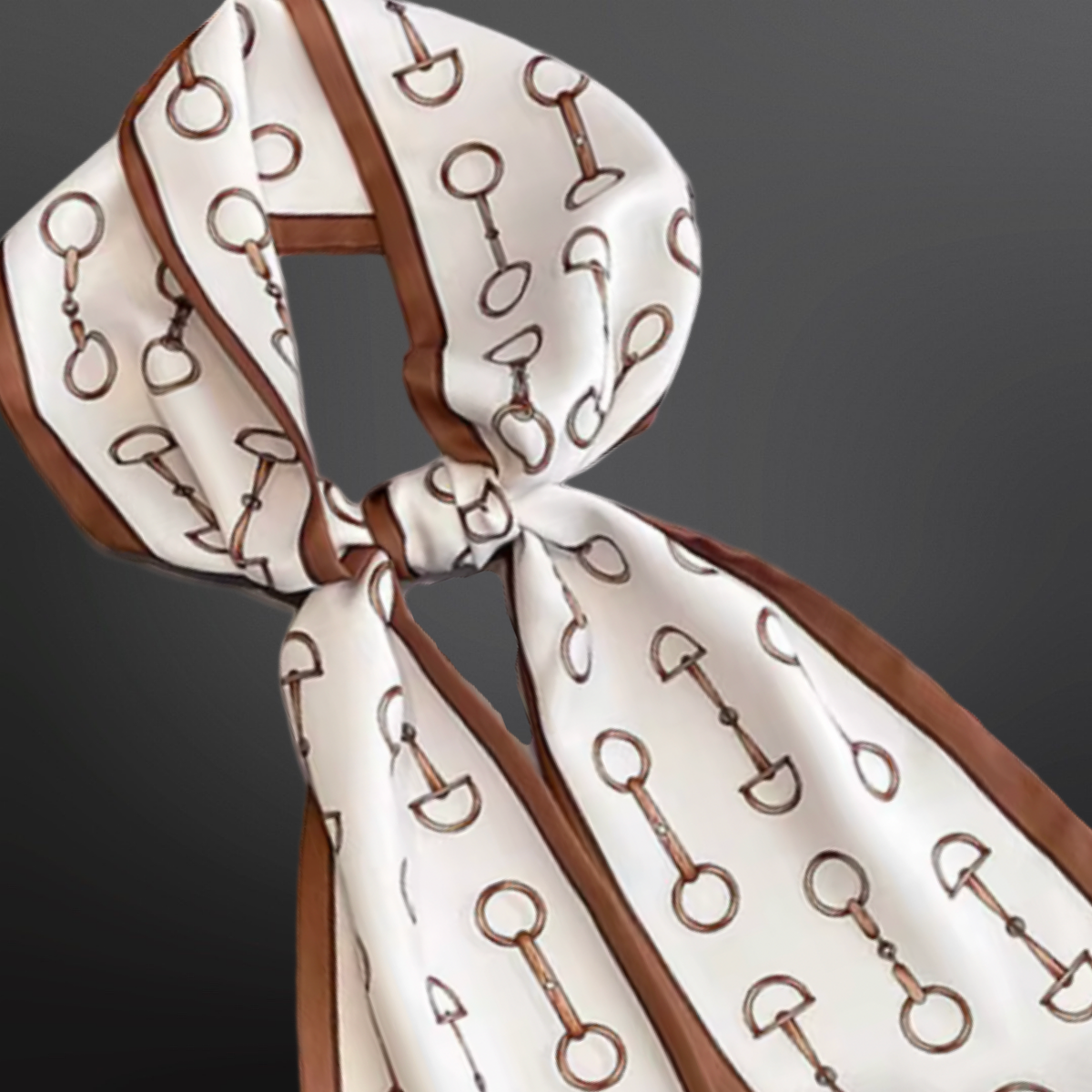 Equestrian Twilly Satin Scarf