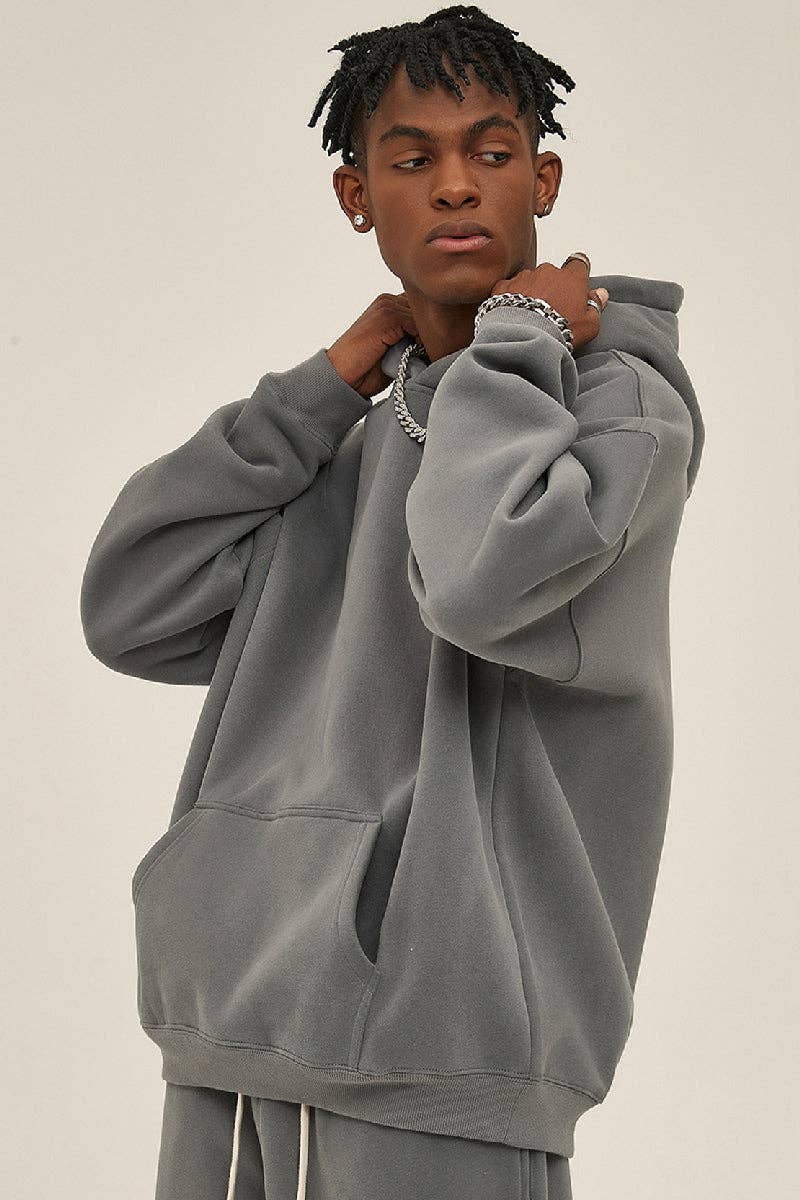 Fleece Loose Hoodie