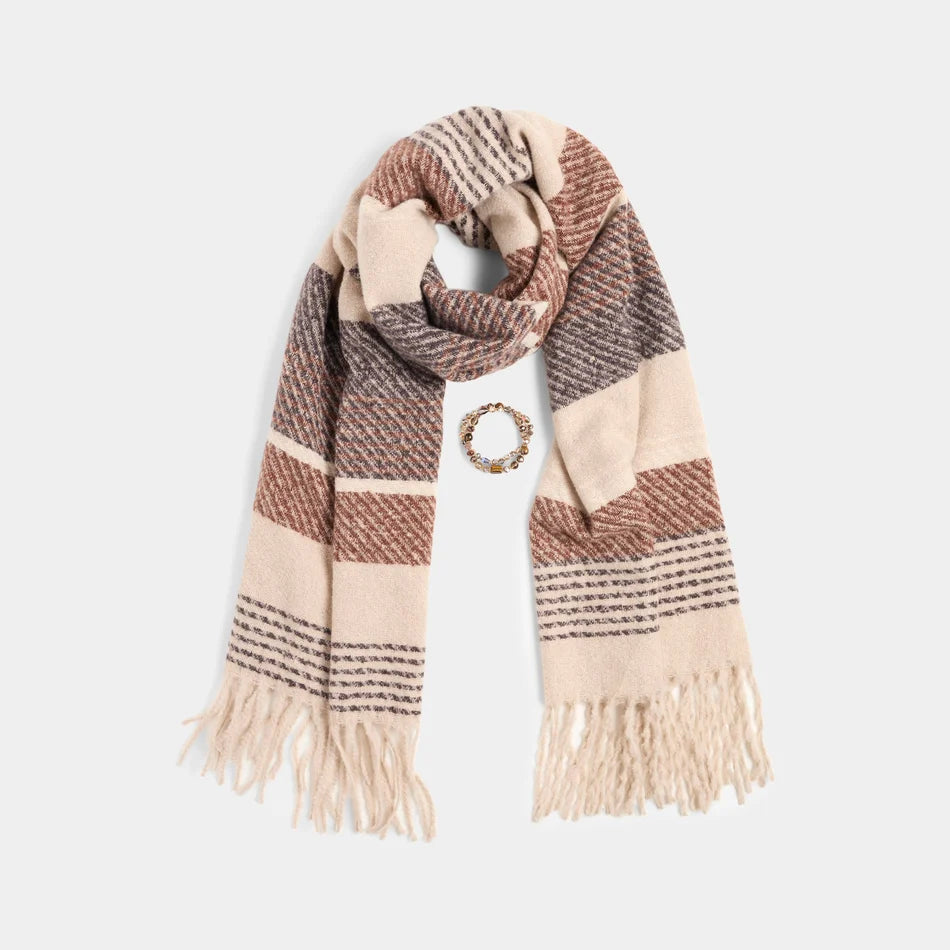 Scarf + Bracelet Set