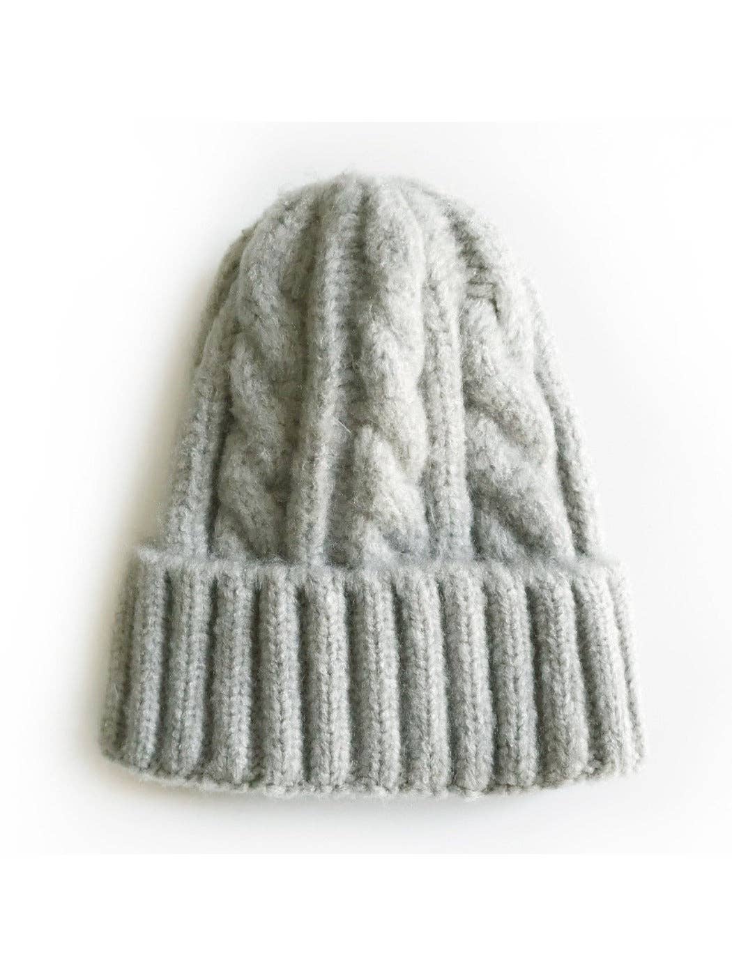 Haila - Unisex Classic Cable Knitted Beanie