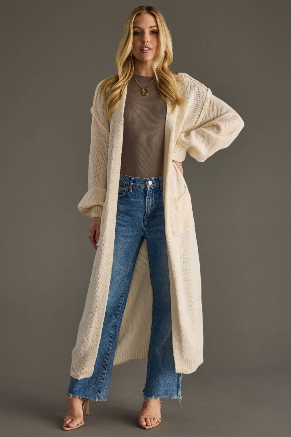 Ivory Duster Cardigan