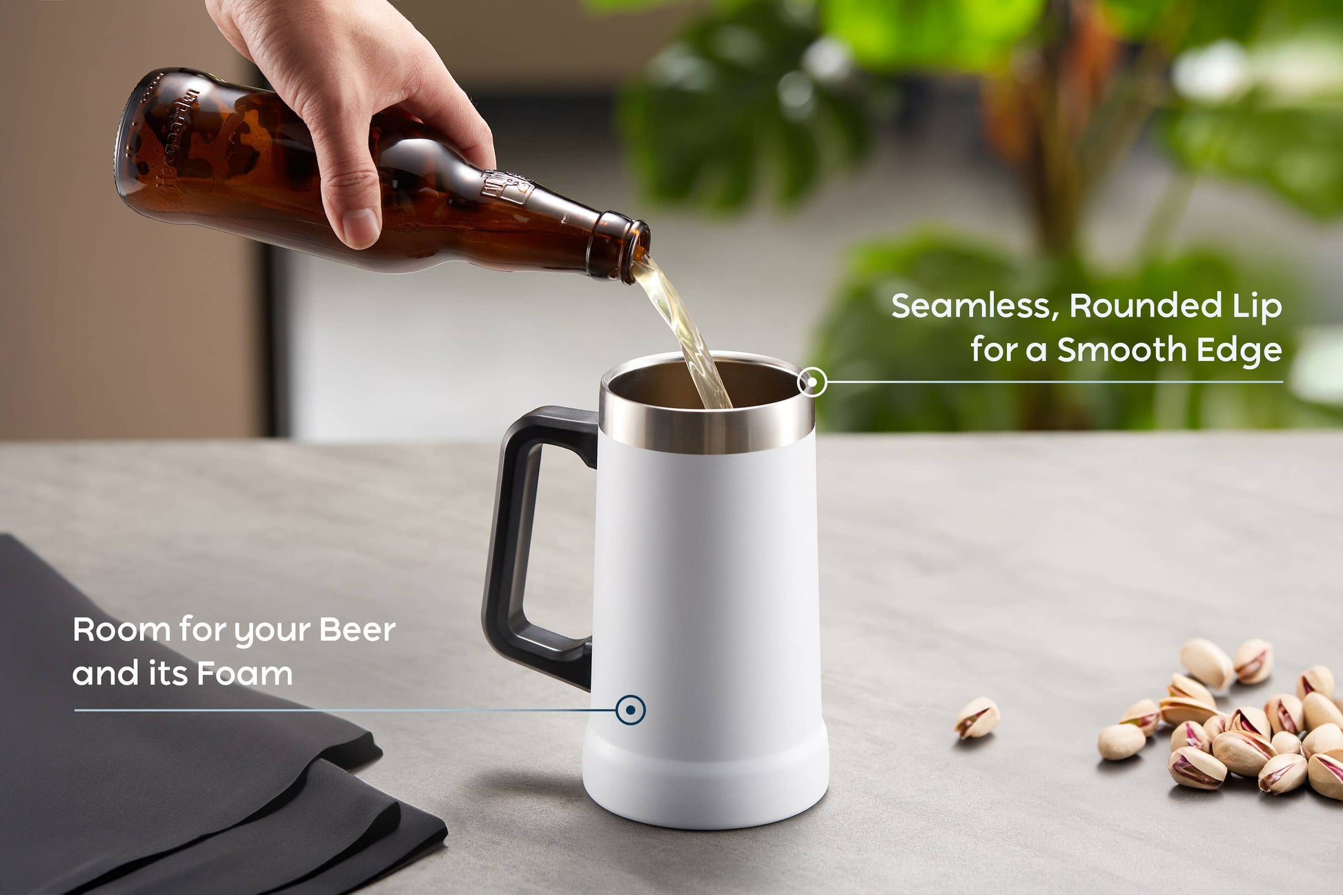 Kook Beer Stein, 23.7 oz