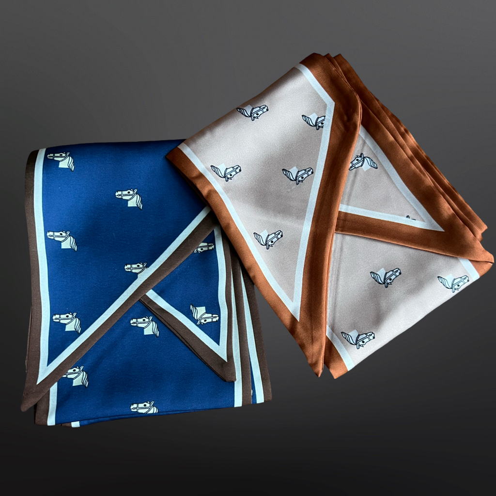Equestrian Twilly Satin Scarf