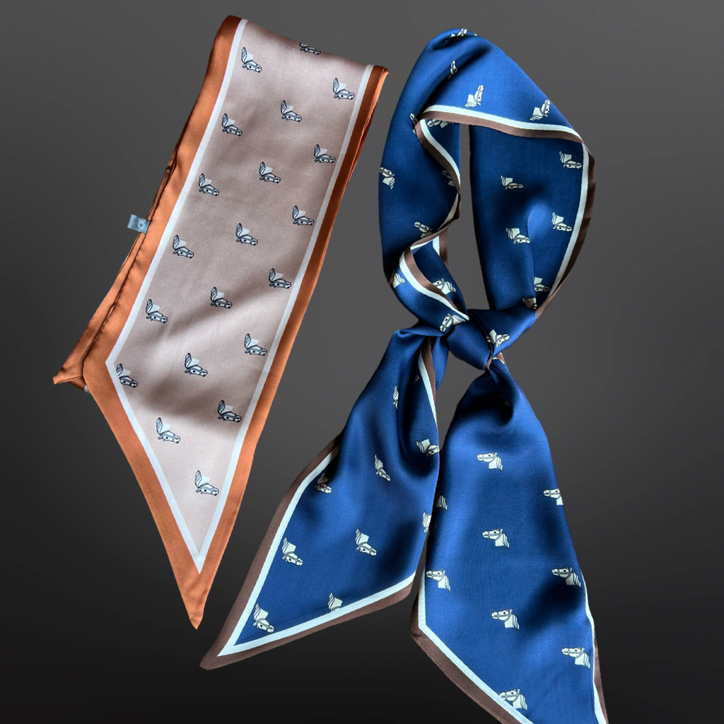 Equestrian Twilly Satin Scarf