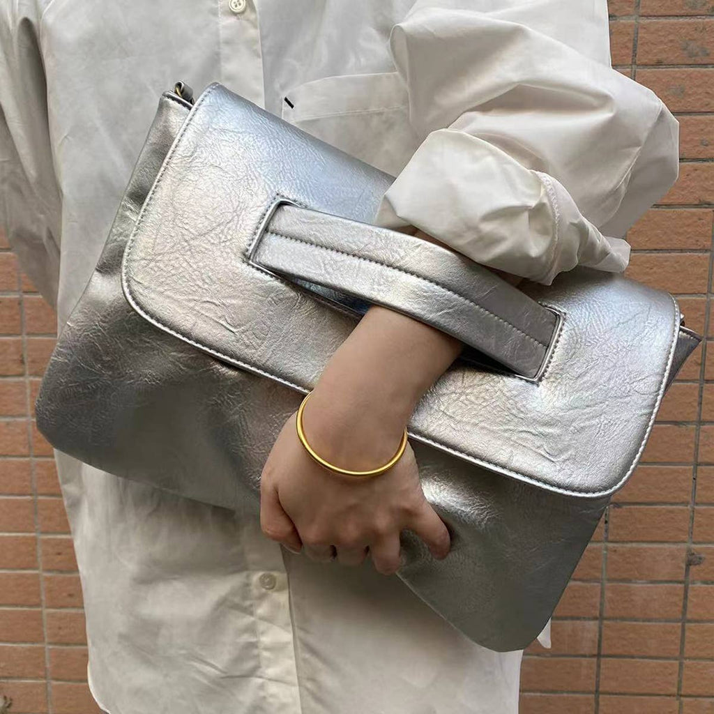 LARGE CAPACITY FILE STORAGE CLUTCH BAG