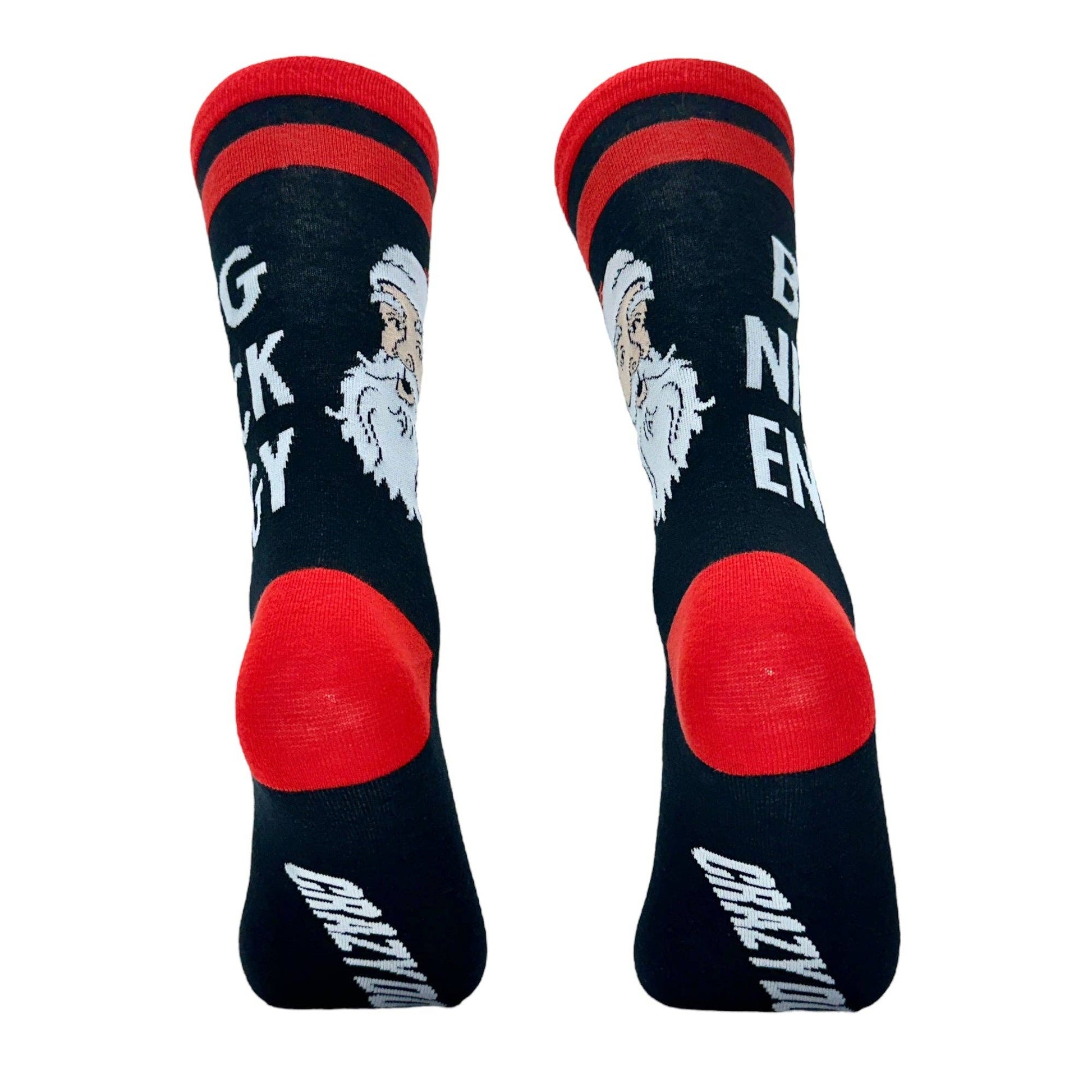 Men's Big Nick Energy Socks Christmas Graphic Socks Funny