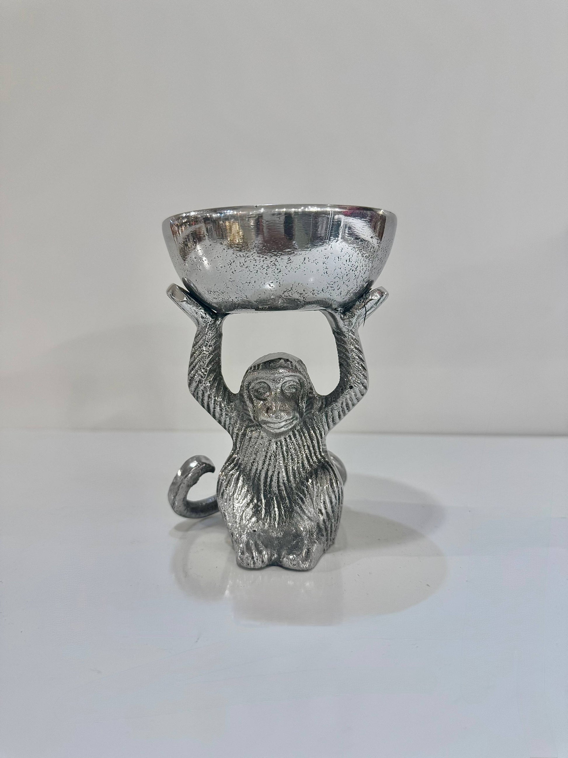 Small Silver Monkey Dish