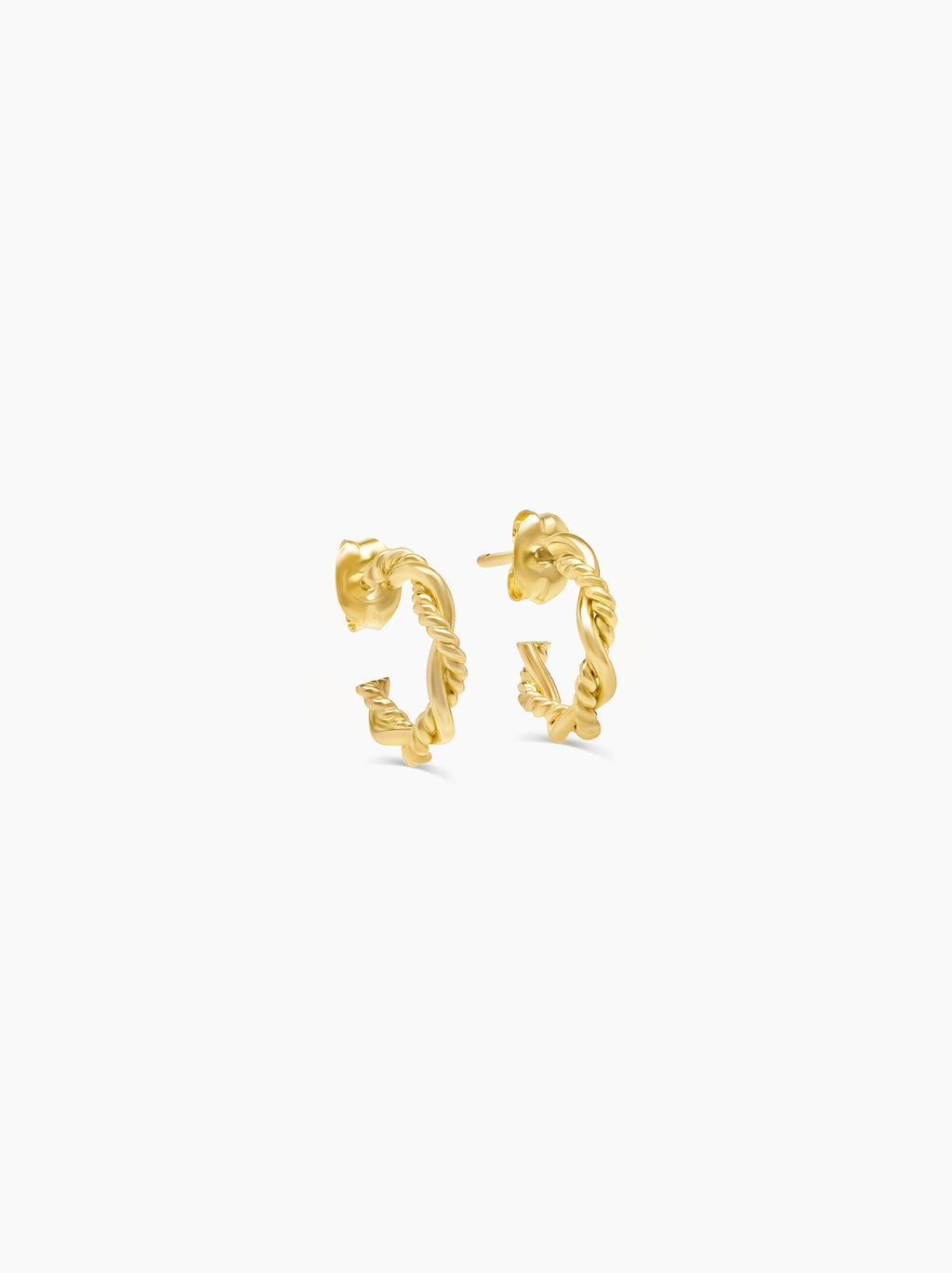 Braided Mini Hoops
