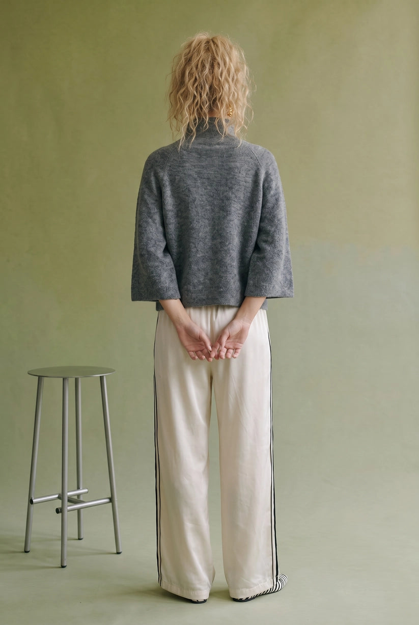Wide Sleeve Turtleneck Sweater