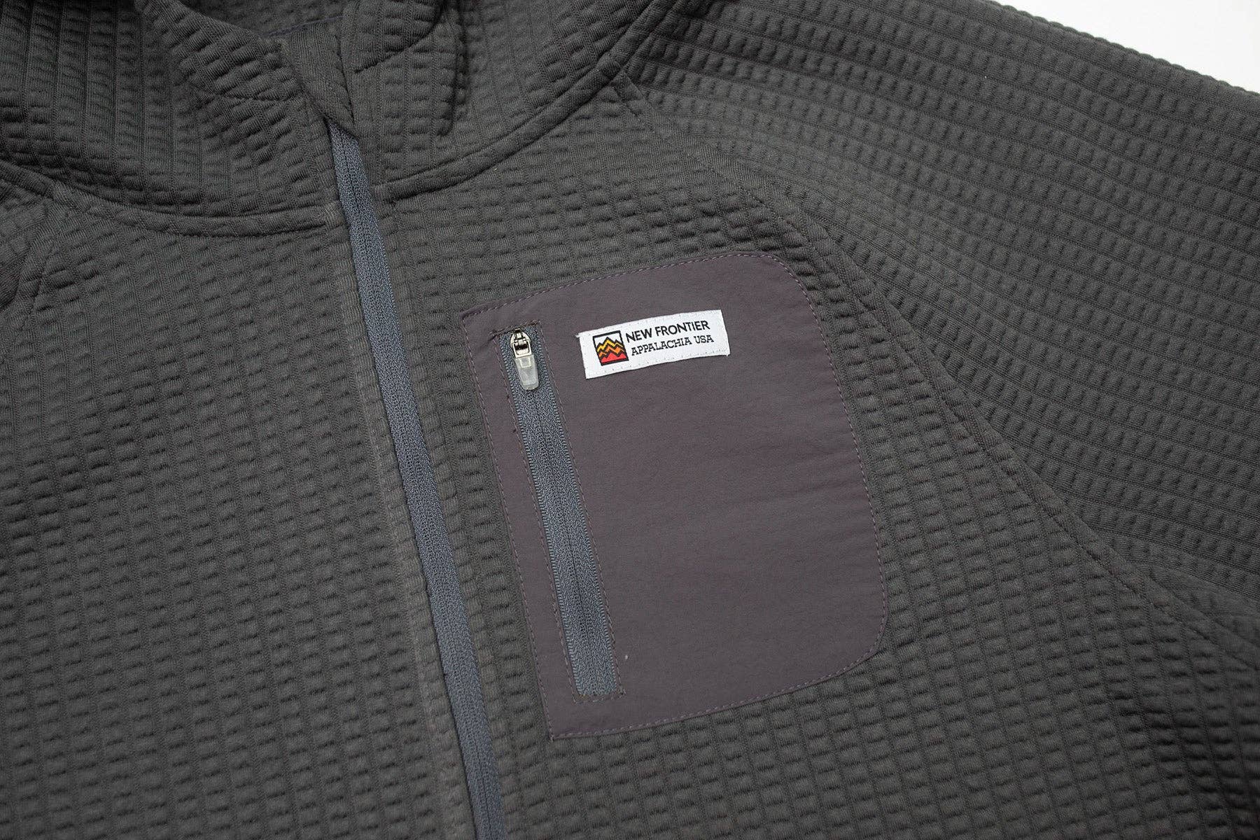Men's Waffle Tech Hoodie (Carbon)