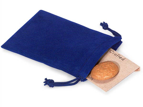 Velour Drawstring Jewelry Bags
