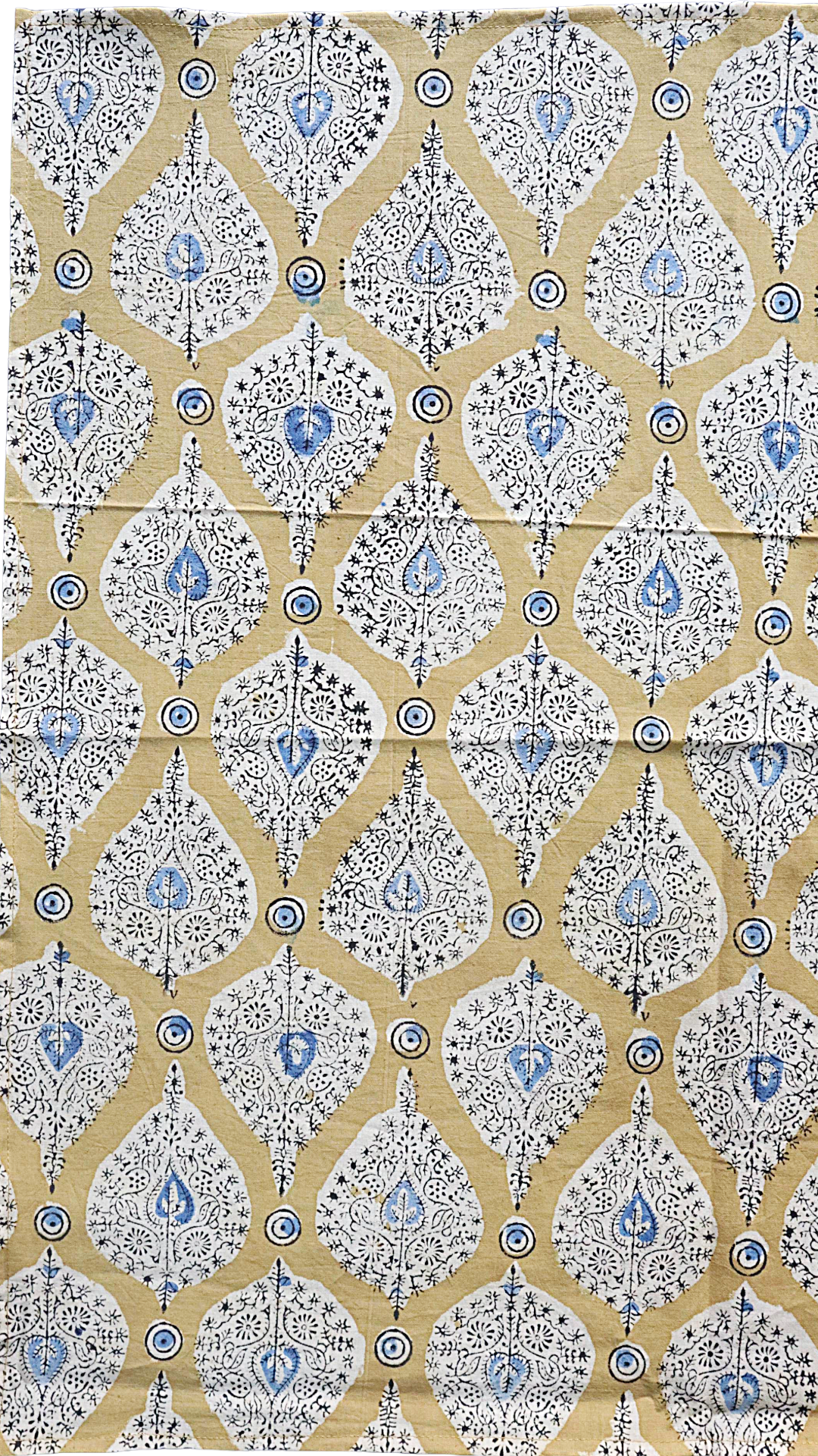 Teardrop Garden - Kalamkari Cotton Bandana