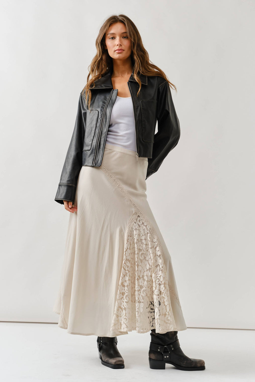 MAJ3310 VINTAGE WASHED LEATHER JACKET