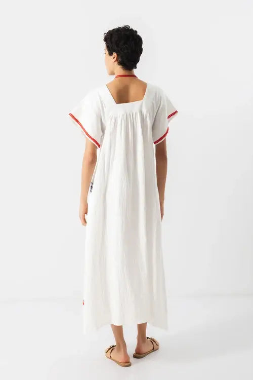 Embroidered Dress (405505-10)
