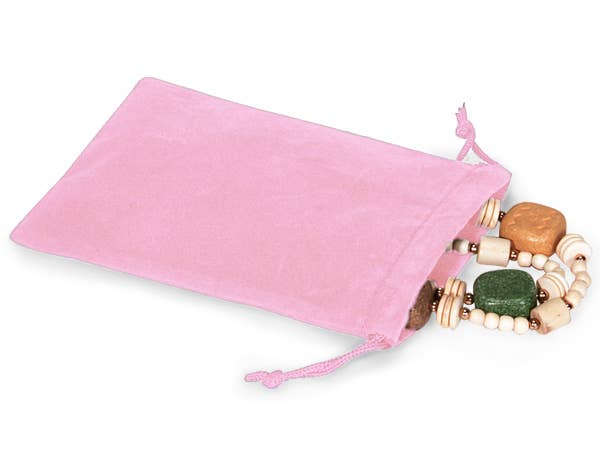 Velour Drawstring Jewelry Bags