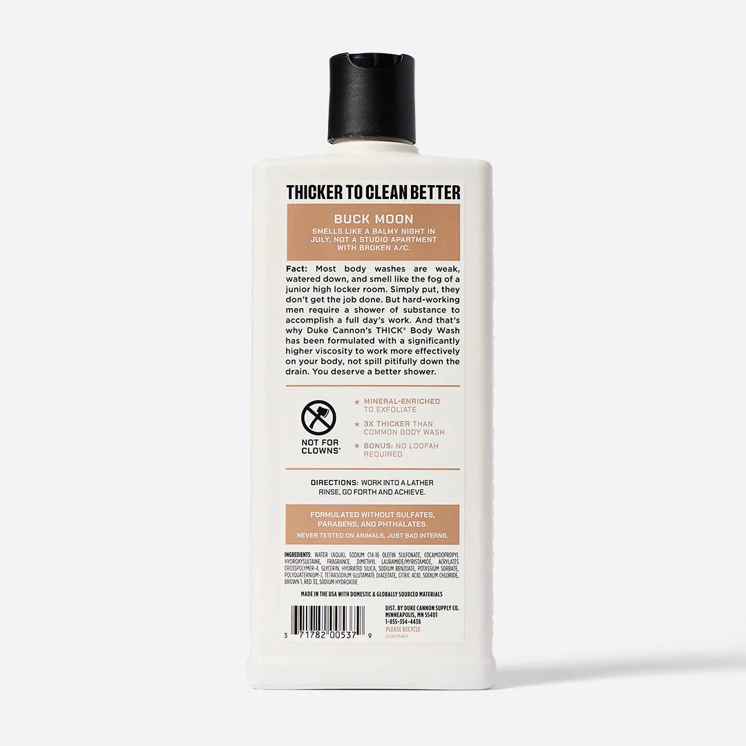 Buck Moon Thick Body Wash | Duke Cannon