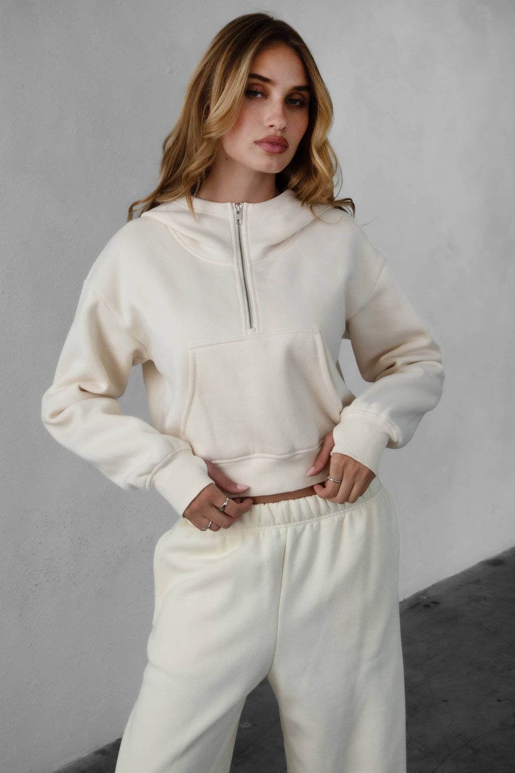 ROMEE Scuba Half Zip Hoodie
