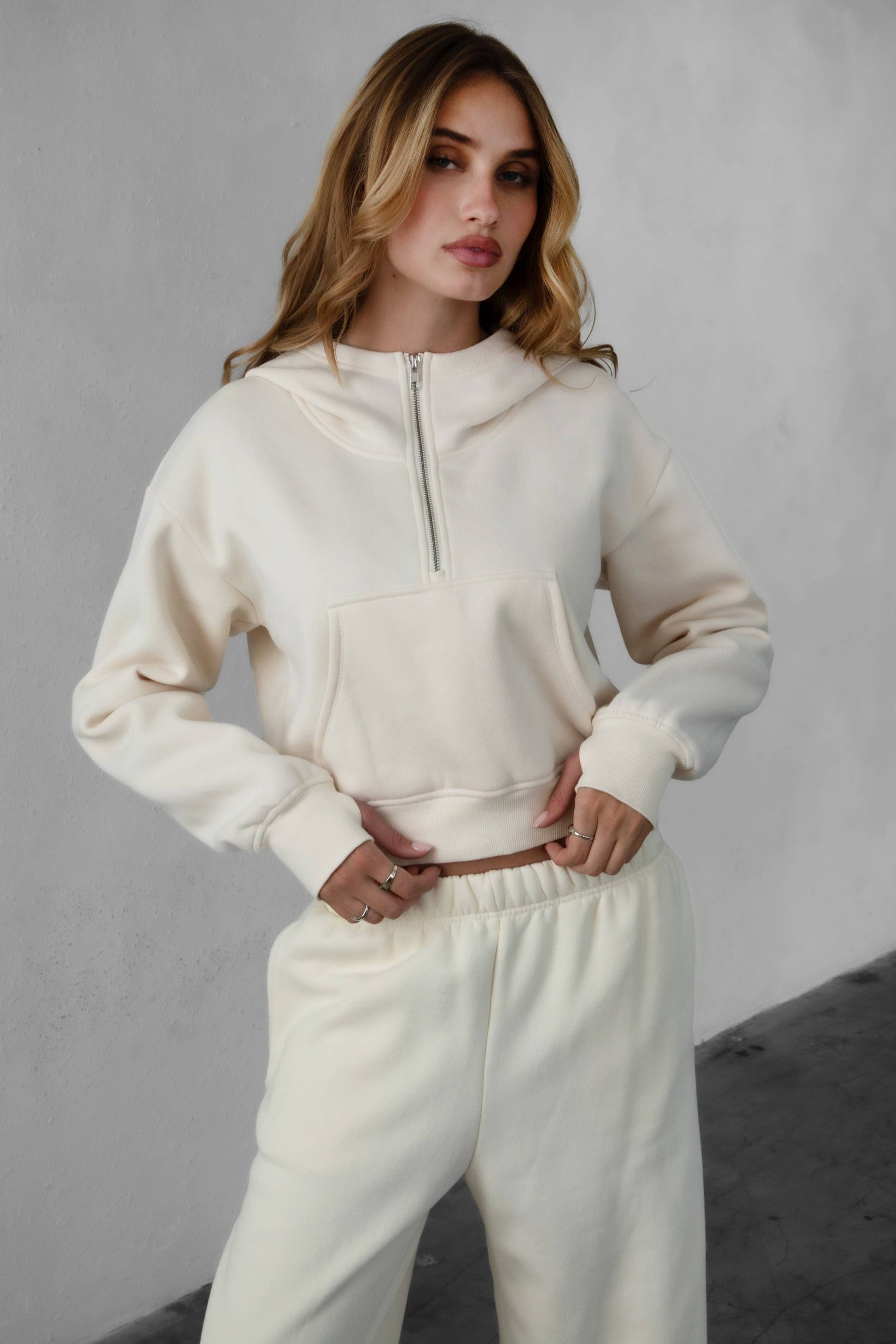 ROMEE Scuba Half Zip Hoodie