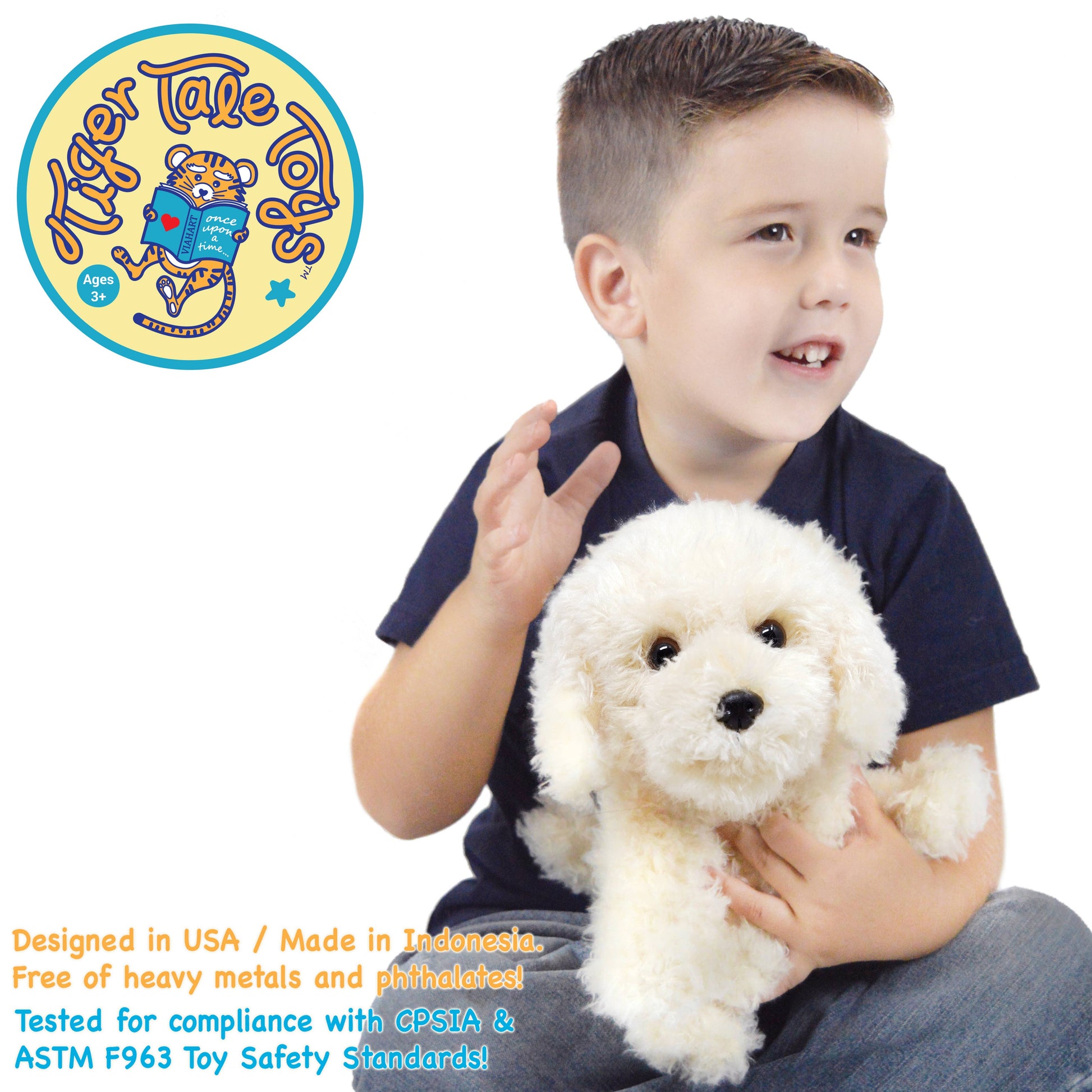 Luka The Labradoodle | 12 Inch Stuffed Animal Plush