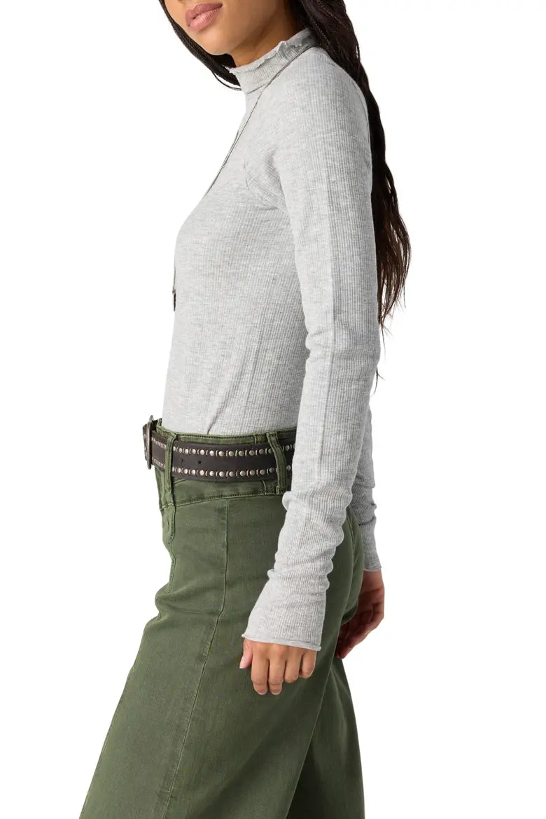 Free People So Soft Seamless Mock Neck