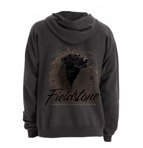 Fieldstone Black Lab Blind Hoodie