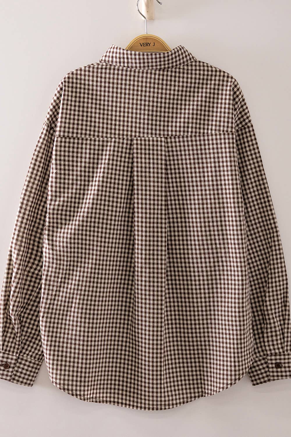 Western Horse Gingham Shirt