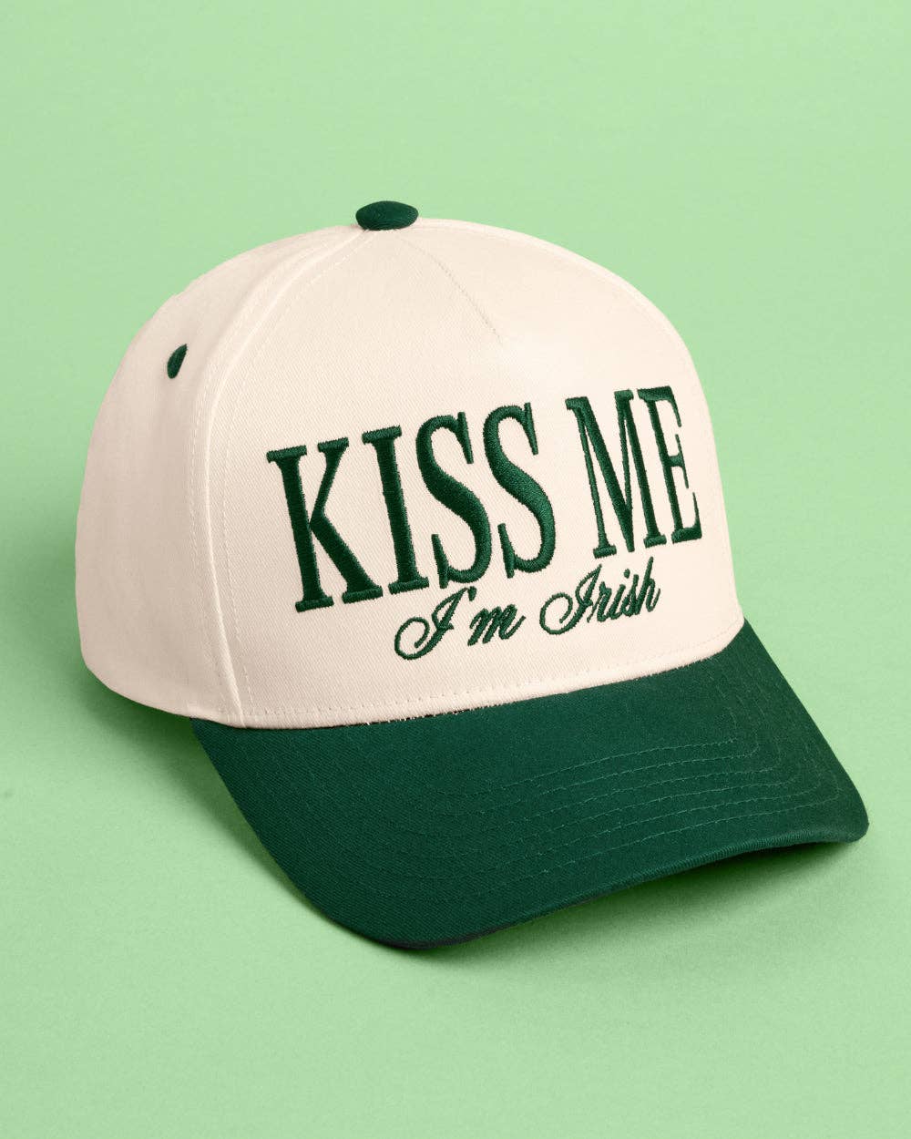 Kiss Me Irish Trucker Hat | St Patrick's Day, Lucky, Patty's