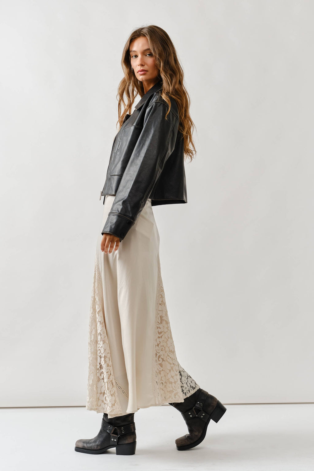 MAJ3310 VINTAGE WASHED LEATHER JACKET