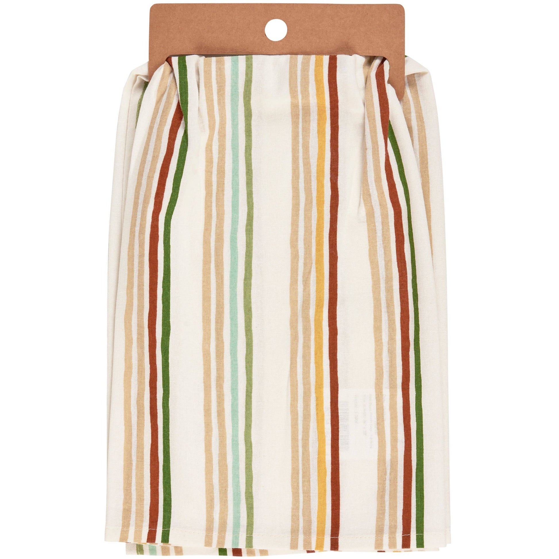 Fall Stripe Kitchen Towel