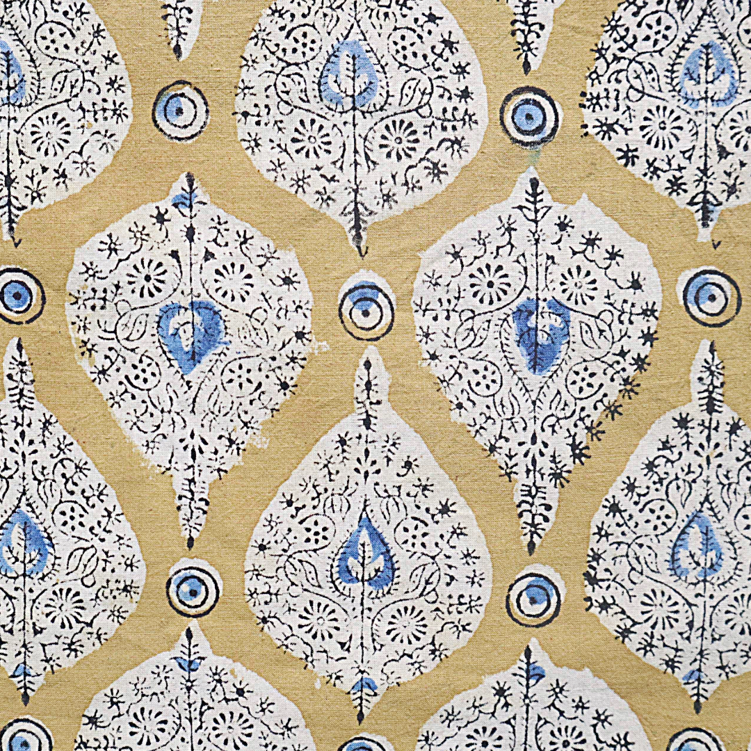 Teardrop Garden - Kalamkari Cotton Bandana