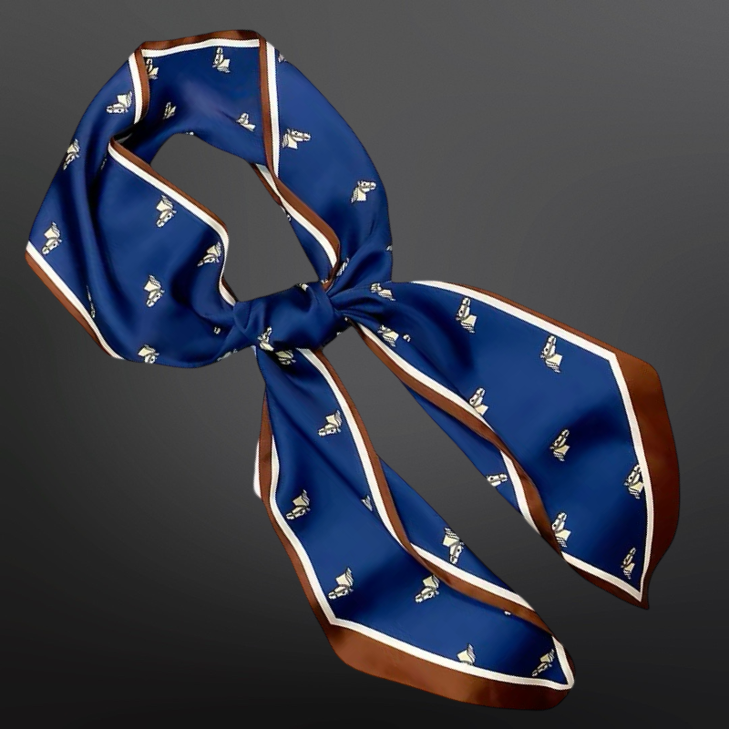 Equestrian Twilly Satin Scarf