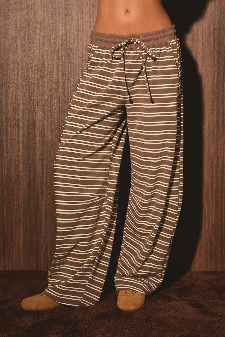 LOW RISE BARREL SWEATPANTS