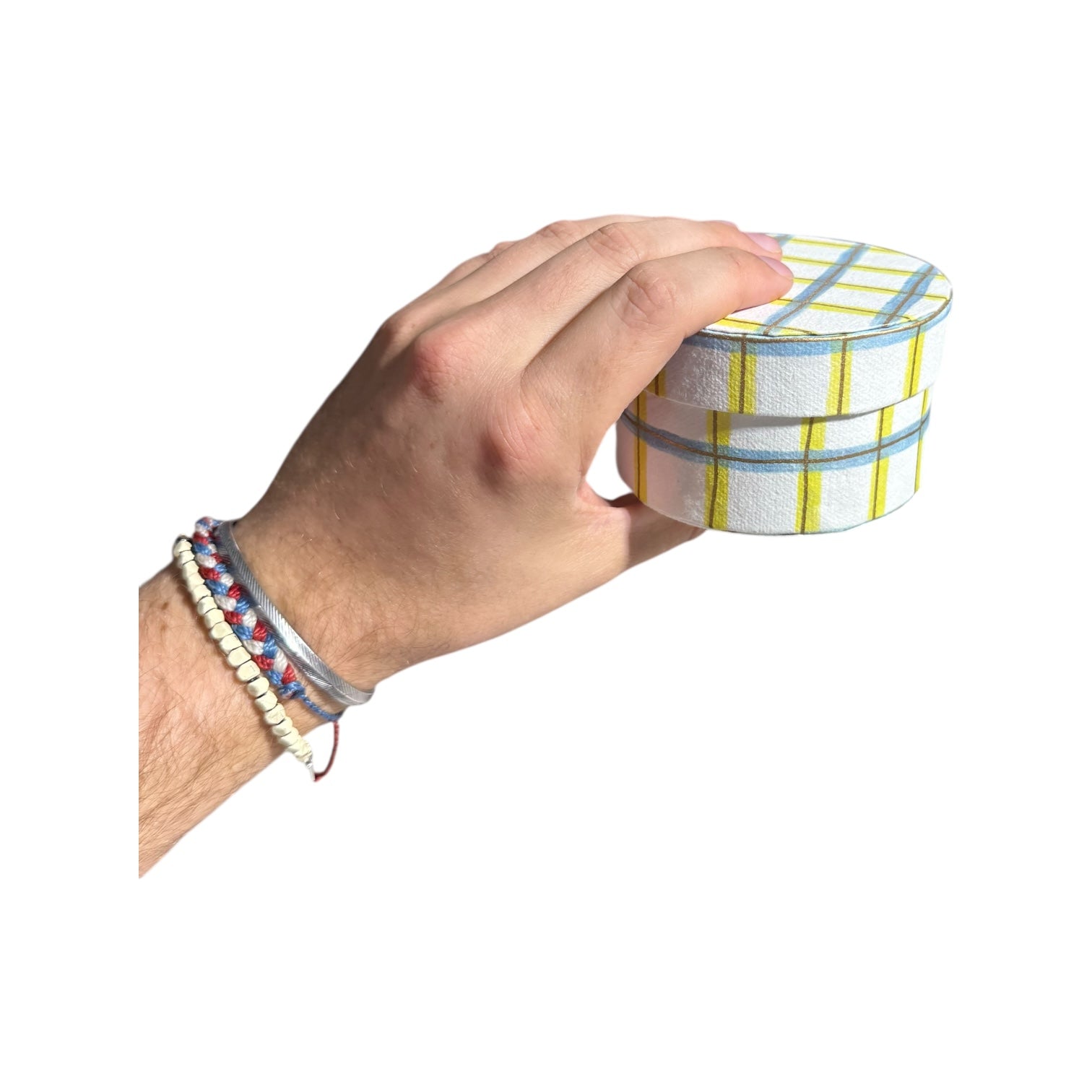 Round Handmade Recycled Paper Nesting Gift Boxes | 8 Sizes