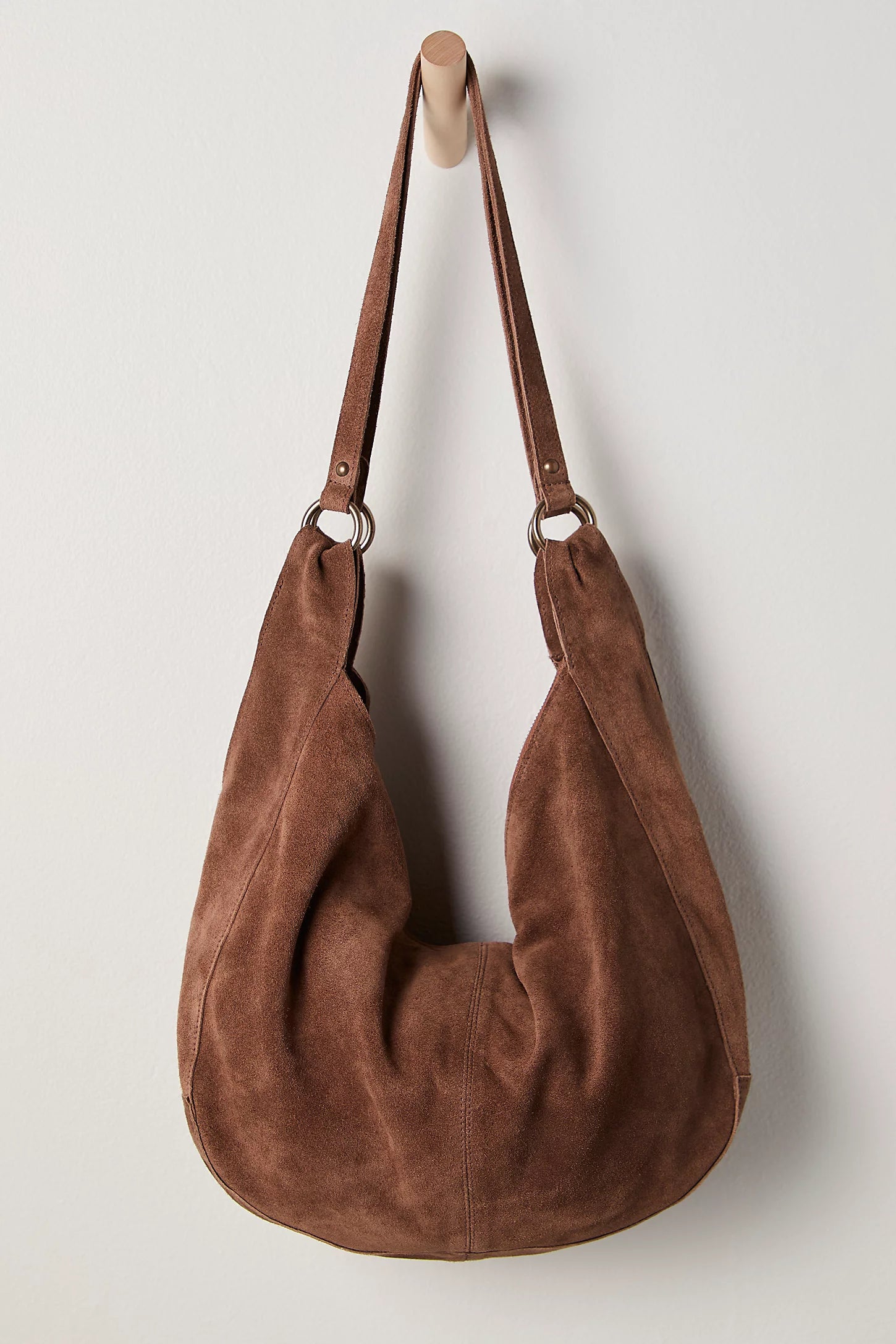 ROMA SUEDE TOTE in RUST