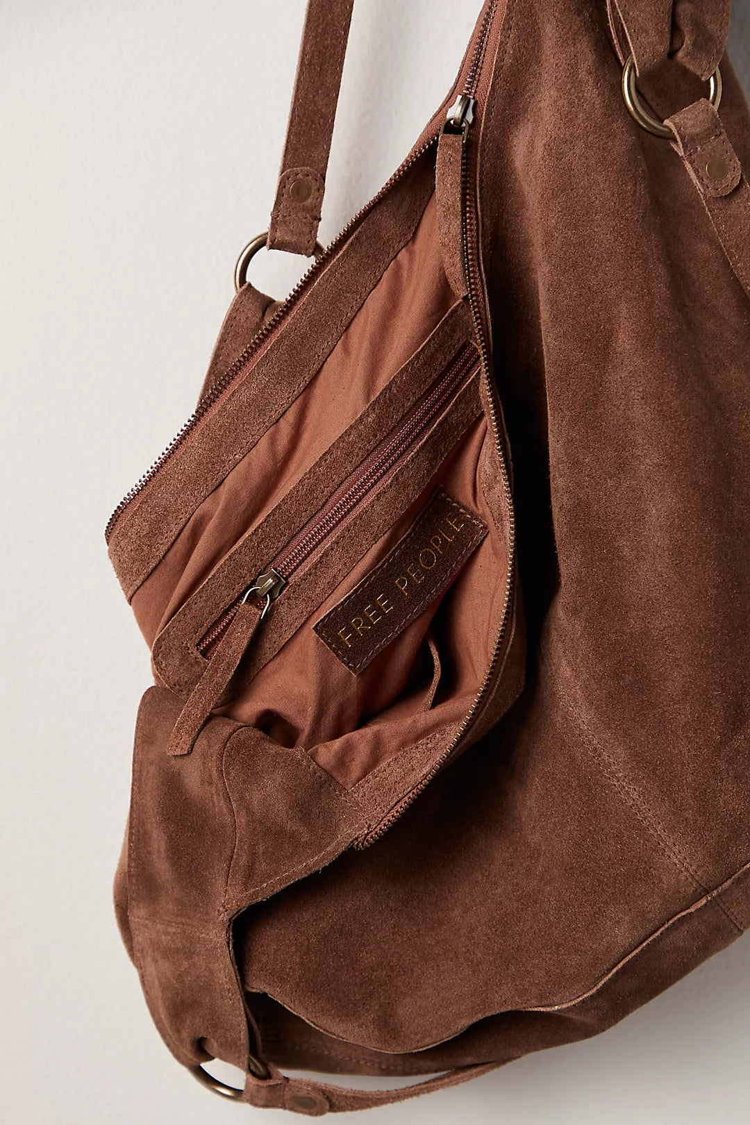 ROMA SUEDE TOTE in RUST