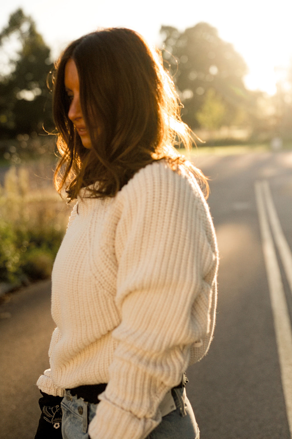 Free People Low Tide Pullover Sweater