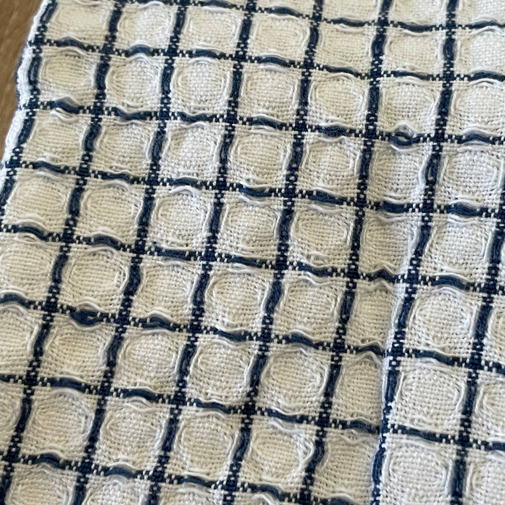 100% cotton waffle square bright fringe kitchen dishcloth