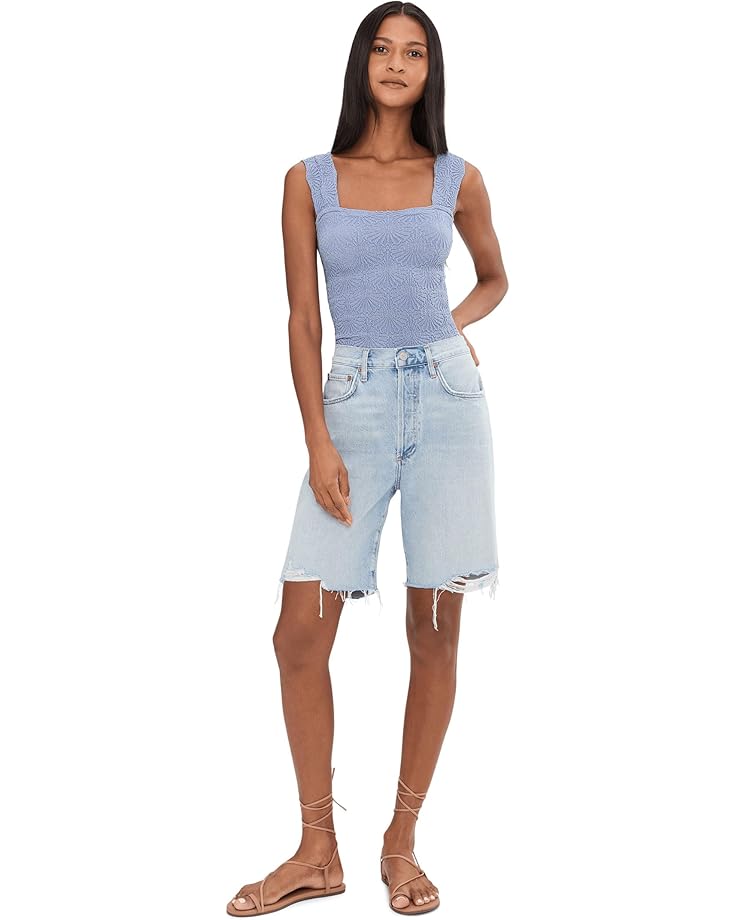Free People Love Letter Cami - Floral Jacquard Cropped Tank