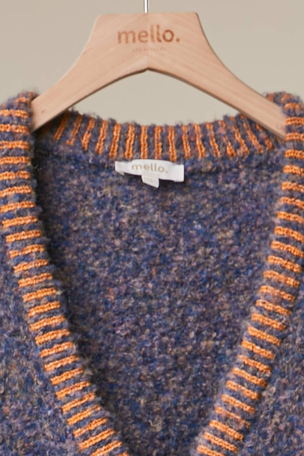 Rodeo Embroidered Fuzzy Knit Cardigan