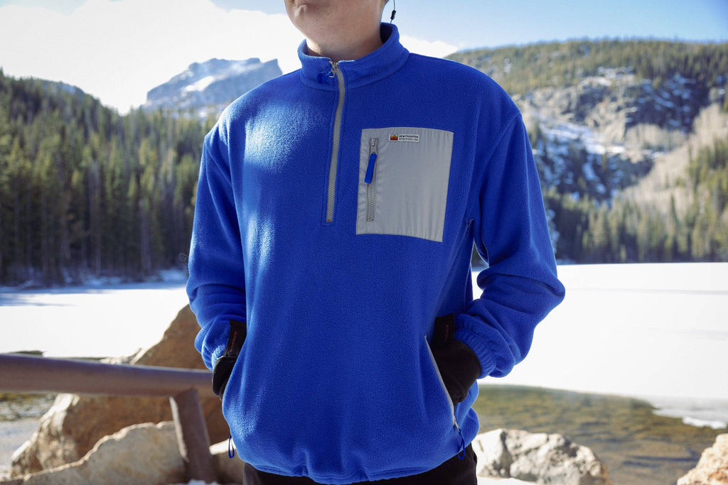 Frontier Fleece Pullover - 1/4 Zip (KY Blue)